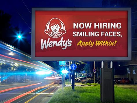 This job opportunity is with one of our many franchisees. . Wendys hiring